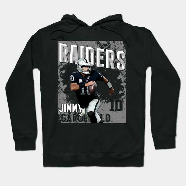 Jimmy Garoppolo || raIDERS || 10 Hoodie by Aloenalone